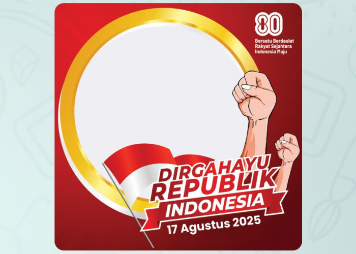 Rayakan HUT ke-80 RI dengan 50 Link Twibbon Menarik, Tunjukkan Semangat Nasionalisme di Dunia Digital