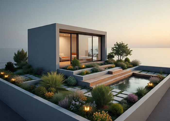Sederet Ide Desain Rooftop Garden Mini untuk Rumah Minimalis, Bikin Atap Jadi Tempat Santai