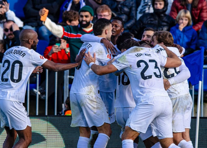 Valencia Curi Kemenangan Dramatis di Markas Getafe