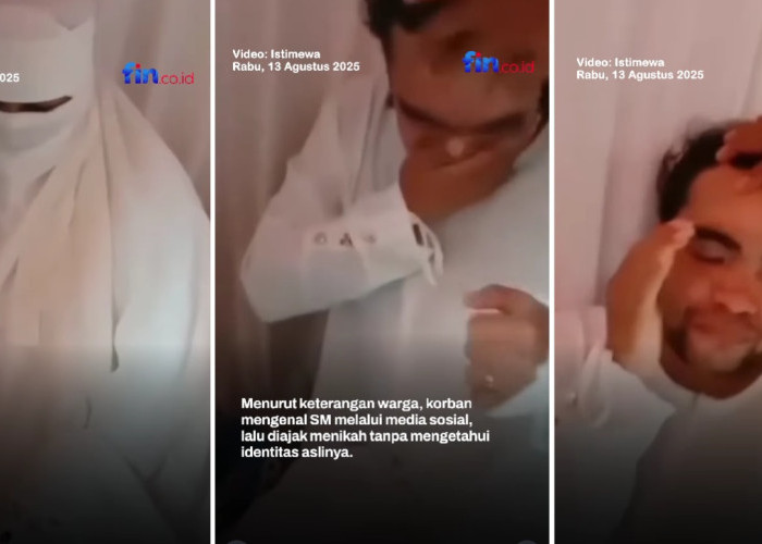 Video Viral! Pria Asal Baubau Nyamar Jadi Wanita Bercadar Demi Dinikahi Pemuda Pujaan Hati