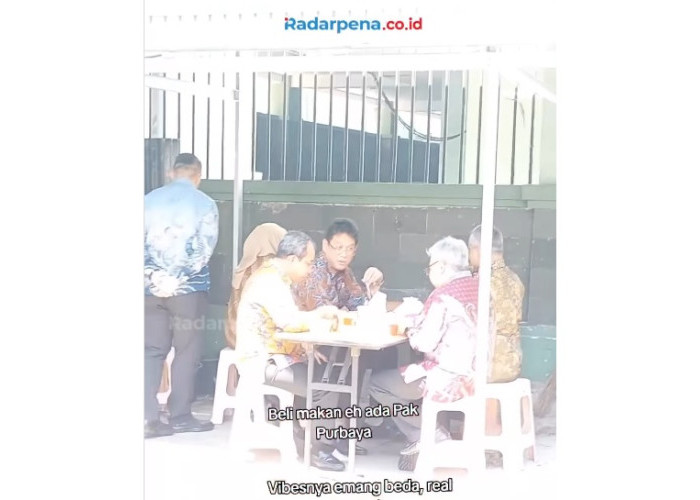 Viral! Menteri Keuangan Purbaya Yudhi Sadewa Makan di Warung Kaki Lima, Begini Respon Warganet