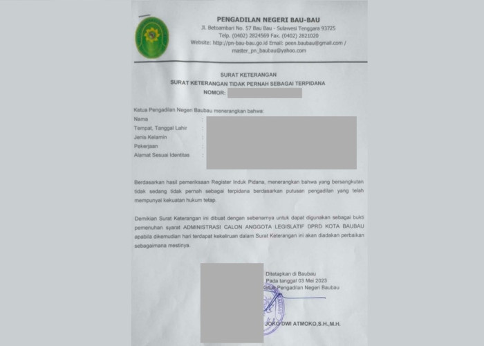Oknum Anggota DPRD Baubau Kader Partai Hanura Ternyata Eks Napi Kasus Judi, 3 Institusi Negara Diduga Lalai