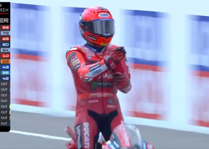 Heboh! Video Selebrasi Tarian Pacu Jalur Marc Marquez Saat Juarai MotoGP Jerman 2025