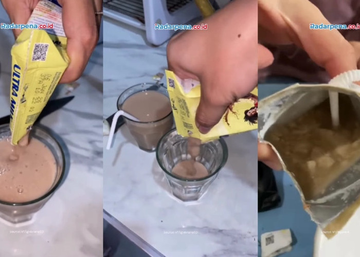 Viral! Susu Ultra Milk Menggumpal Meski Belum Kedaluwarsa