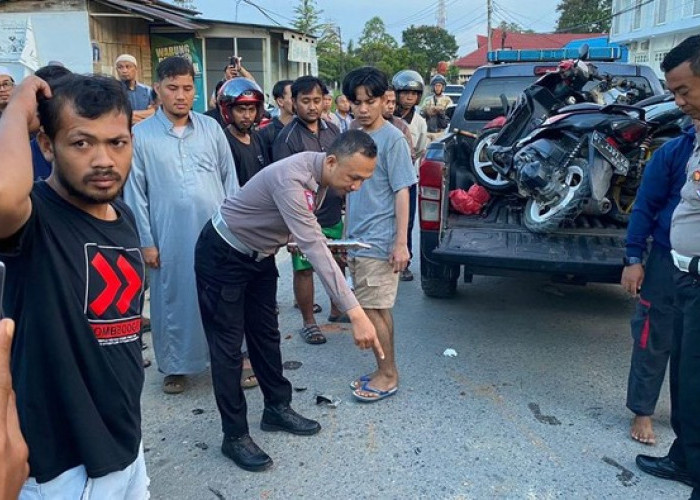 Kecelakaan Maut di Depan Islamic Center Kendari, Tukang Sapu DLHK Tewas Ditabrak Mahasiswa