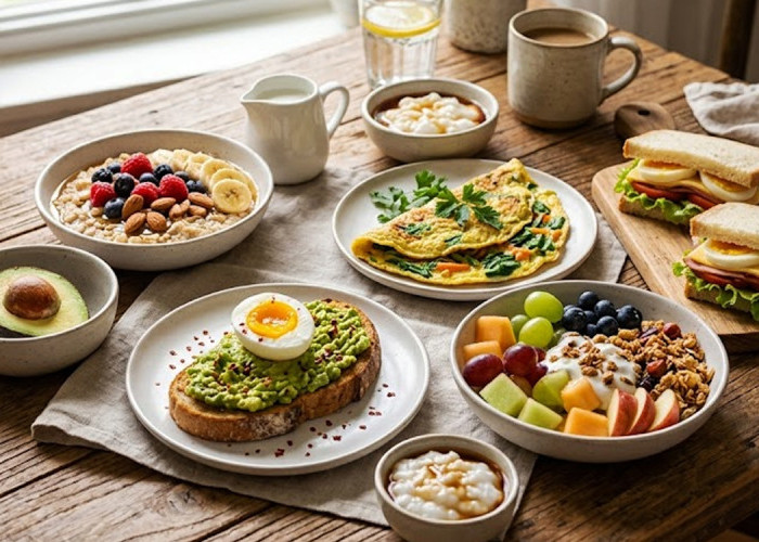 Jangan Lewatkan! Ini Deretan Menu Sarapan Bernutrisi yang Bikin Produktif