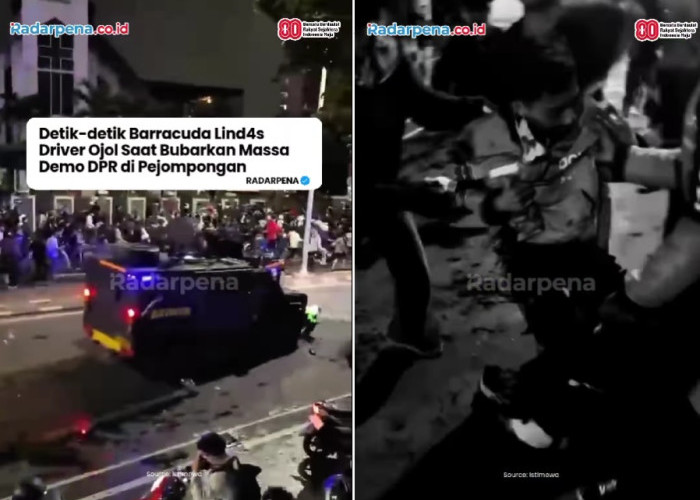 Sopir Ojol Dilindas Rantis Brimob Saat Aksi Demo Mahasiswa, Begini Respon Kapolri