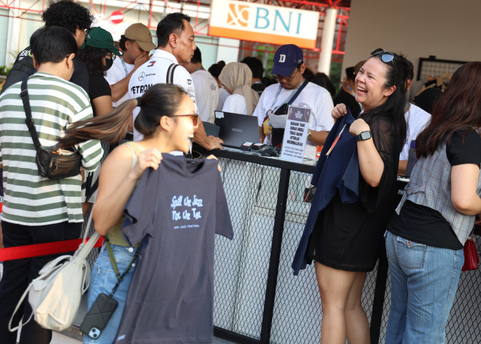 Belanja Merchandise BNI Java Jazz 2025 Dapat Diskon 20% dengan Kartu dan QRIS BNI