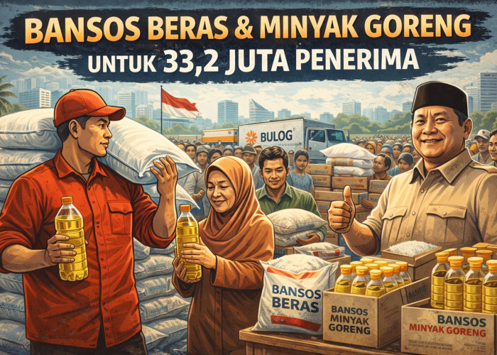 Kabar Gembira! Bansos Beras 10 Kg & Minyak Goreng Cair Jelang Ramadan 2026, Cek Syaratnya di Sini