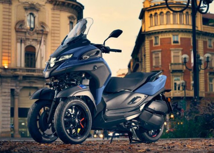 Yamaha Luncurkan XMax Roda 3 Dilengkap Airbag, Cek Harga dan Spesifikasinya