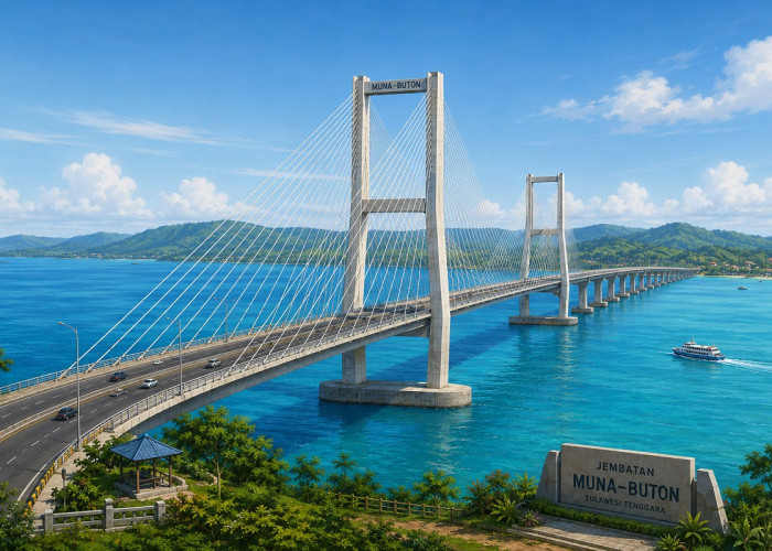 Dirancang Sejak 2010, Begini Update Terbaru Megaproyek Jembatan Muna-Buton Sepanjang 2,9 KM