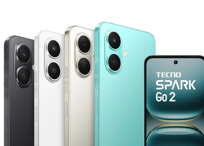 HP Tecno Spark Go 2: Desain iPhone, Layar 120Hz Harga 900 Ribuan dengan Fitur Sultan