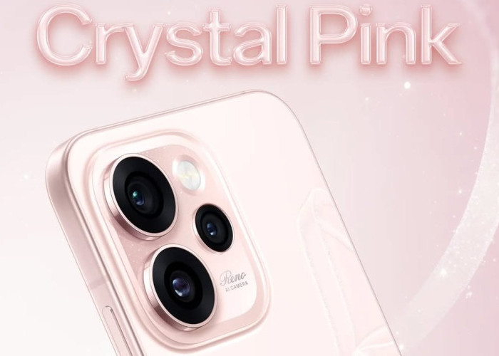 Ini Daya Tarik OPPO Reno 15 Pro Mini Warna Crystal Pink