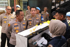 Polda Sultra Gelar Tes Urine Mendadak, Ini Hasilnya