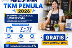 Modal Usaha Gratis Rp5 Juta! Kemnaker Buka Pendaftaran TKM Pemula 2026, Cek Syaratnya di Sini!