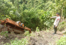 VIDEO VIRAL: Detik-Detik Truk Pipa Terjun ke Jurang di Kolaka Utara, Begini Nasib Sang Sopir