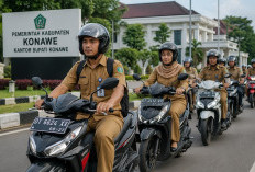 Bupati Konawe Wajibkan ASN Naik Motor Tiap Senin, Hemat BBM dan Anti Macet