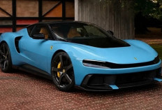  Kenalkan Ferrari Luce 2027, Sedan Listrik Retro-Futuristik, Torsi Tembus 11.500 Nm!