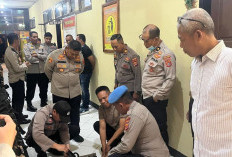 Mendadak! Gudang Senjata Api Polres Buton Diperiksa
