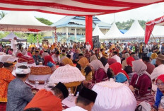 Sajikan 1.228 Dulang dalam Ritual Haroa, Suku Muna Sukses Cetak Rekor Dunia MURI di Kendari! 