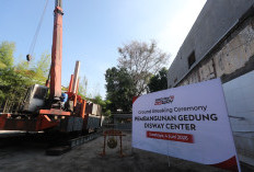 Groundbreaking, Harian Disway Siapkan Gedung Kantor Baru