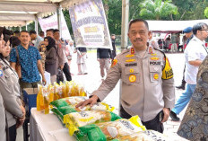 Polda Sultra Gelar Gerakan Pangan Murah, 1.500 Karung Beras SPHP Dijual Rp50 Ribu