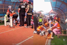 Video Detik-Detik Legenda Arema FC Kuncoro Sebelum Wafat di Stadion Gajayana karena Serangan Jantung