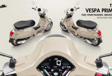 Vespa Primavera & Sprint 180cc Resmi Mengaspal di Indonesia, Tenaga Lebih Besar Harga Tak Berubah
